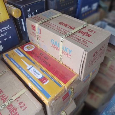 Que hàn sắt KIM TÍN _ KT-421 _ 2.5mm _ thùng 20kg