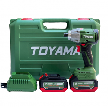 Máy siết vít pin 21V TOYAMA - CV-350 động cơ BRUSHLESS, chân pin phổ thông M21