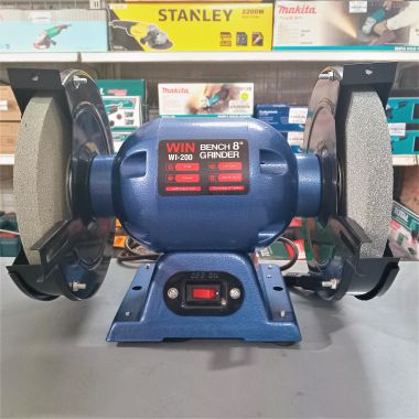 Máy mài 2 đá 200mm WIN - WI-200 (lõi đồng) công suất 375W điện 220V bảo hành 6 tháng