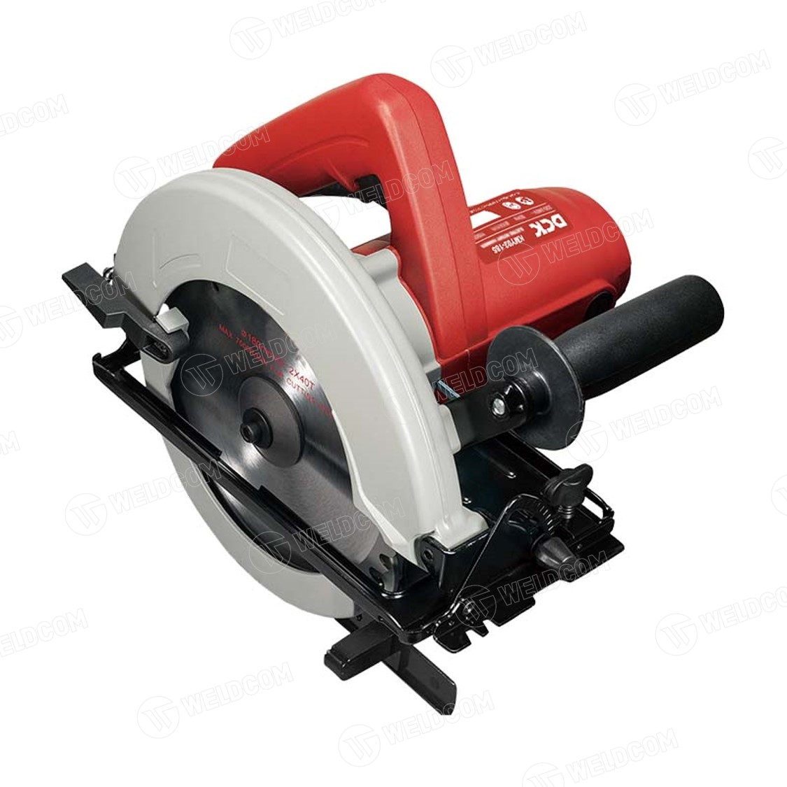 Máy cưa đĩa 185mm 1100W 220V hiệu DCK - KMY02-185 máy chính hãng WELDCOM phân phối